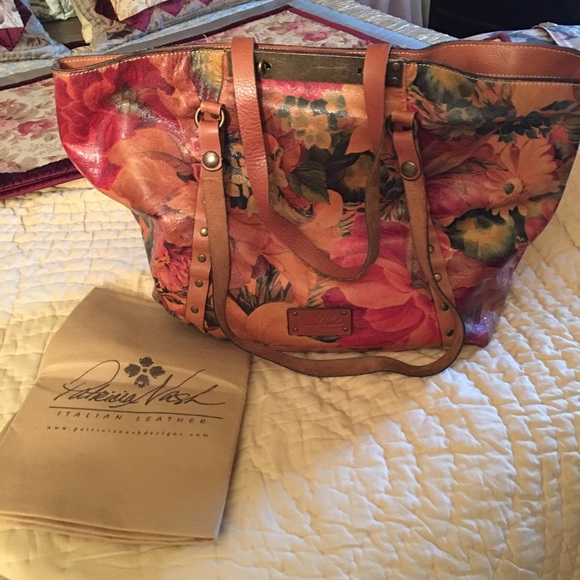 patricia nash floral tote